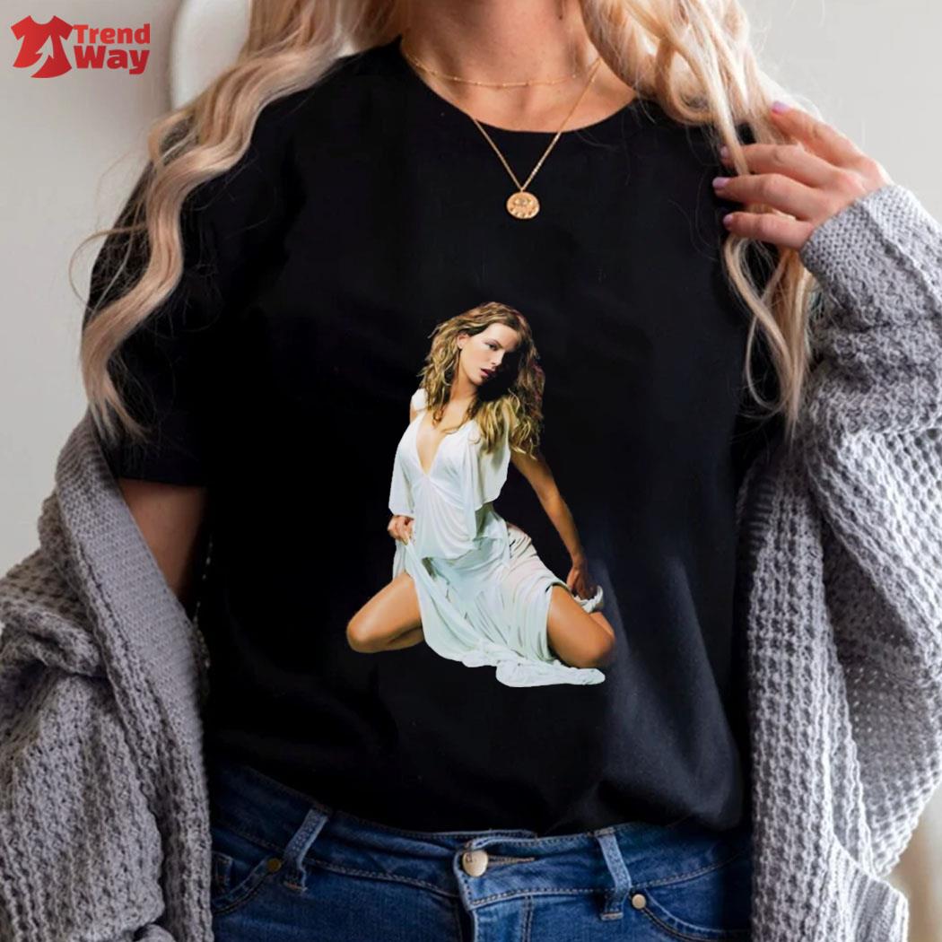 Official Actress Kate Beckinsale Graphic Design T-Shirt women shirt