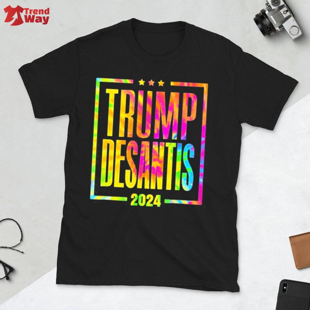 Official Gov ron desantis Donald Trump for president 2024 America limited s t-shirt