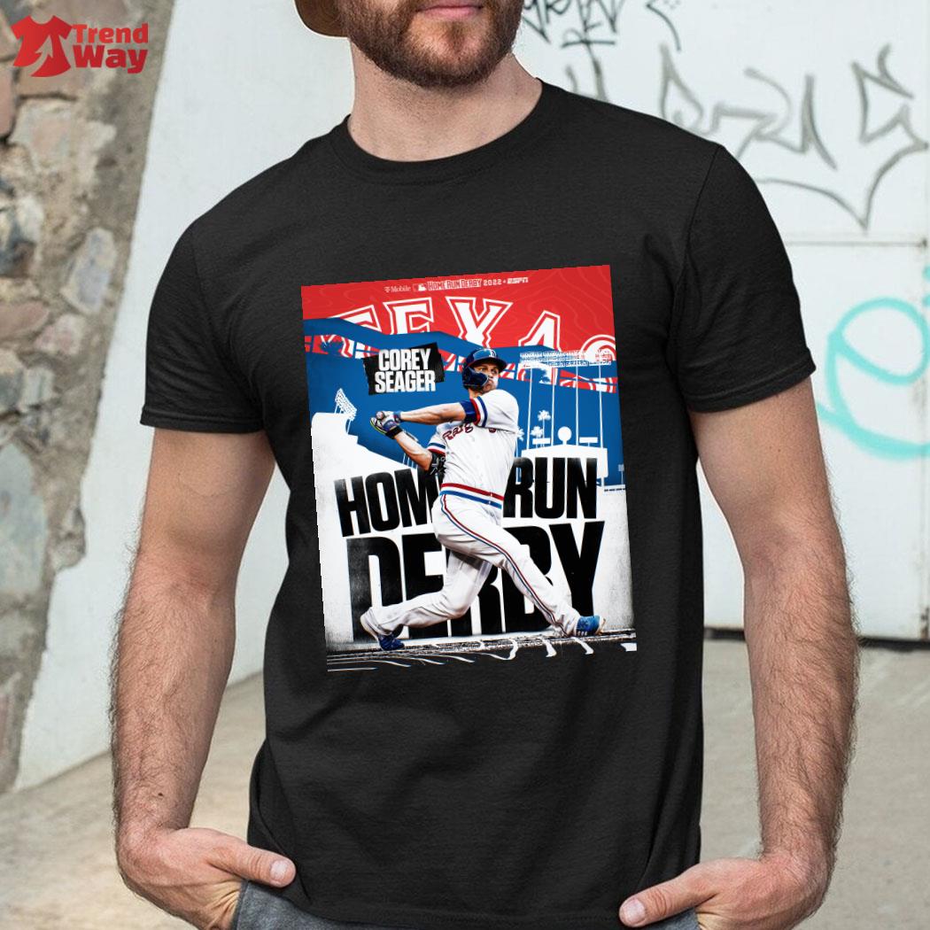 Official Texas Corey Seager Home Run Derby T-Shirt
