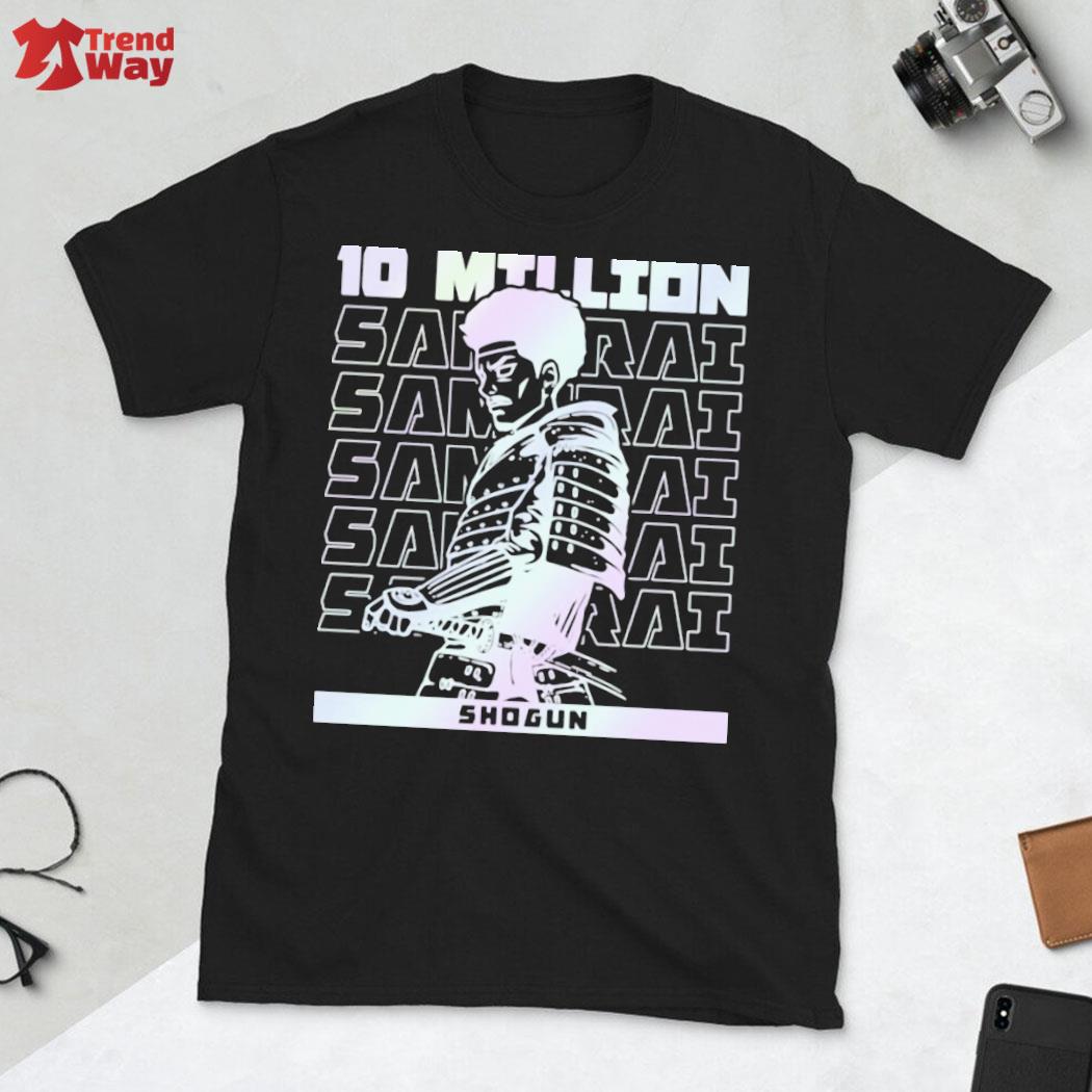 Official 10 Milion Samirai shogun Coryxkenshin t-shirt