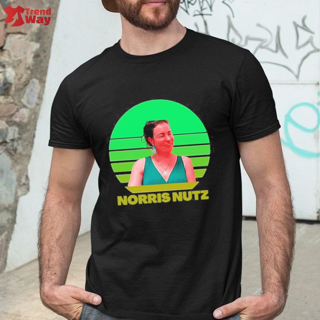 Original green vintage art brooke Norris Nutz trending t-shirt