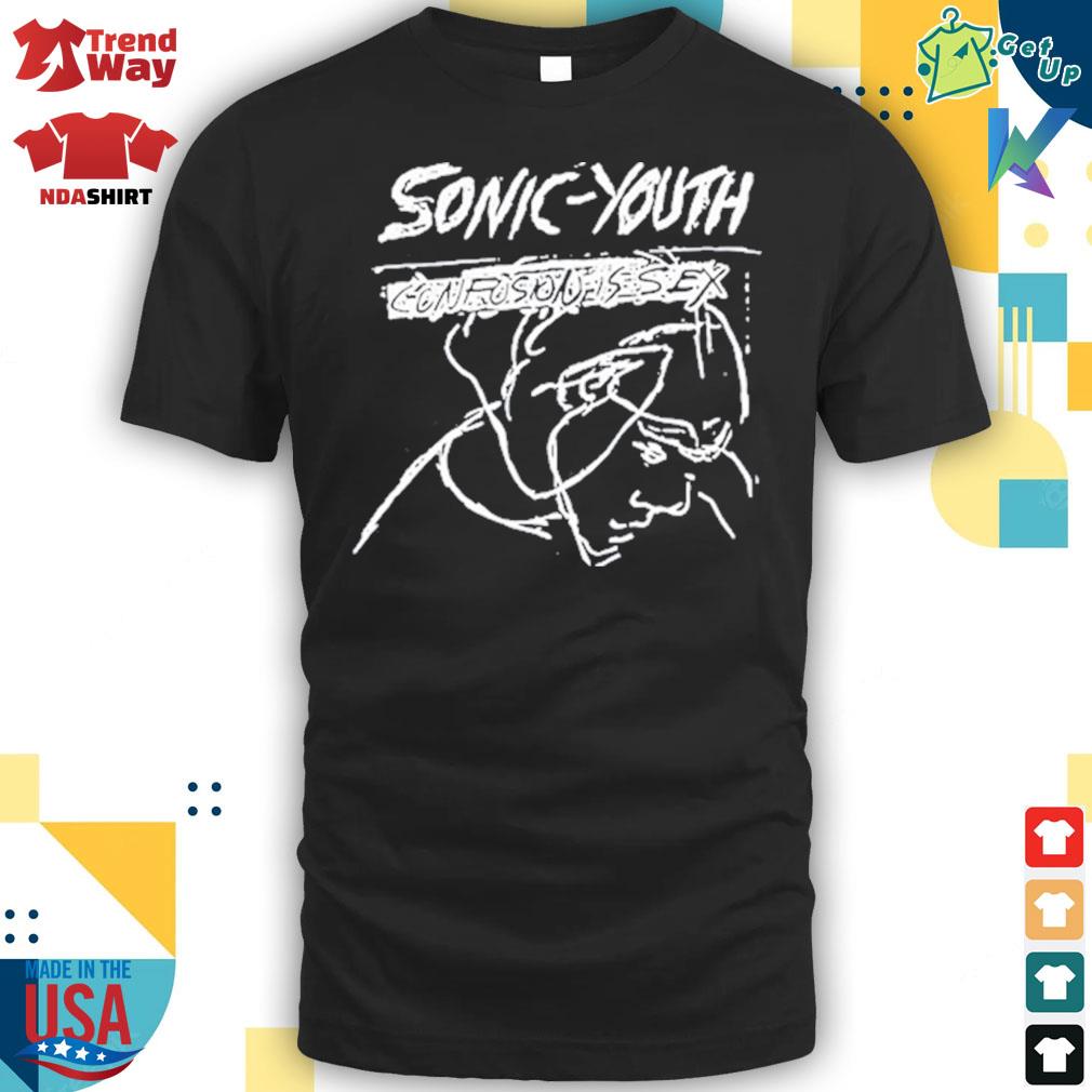 1995 sonic youth confusion is sex vintage t-shirt