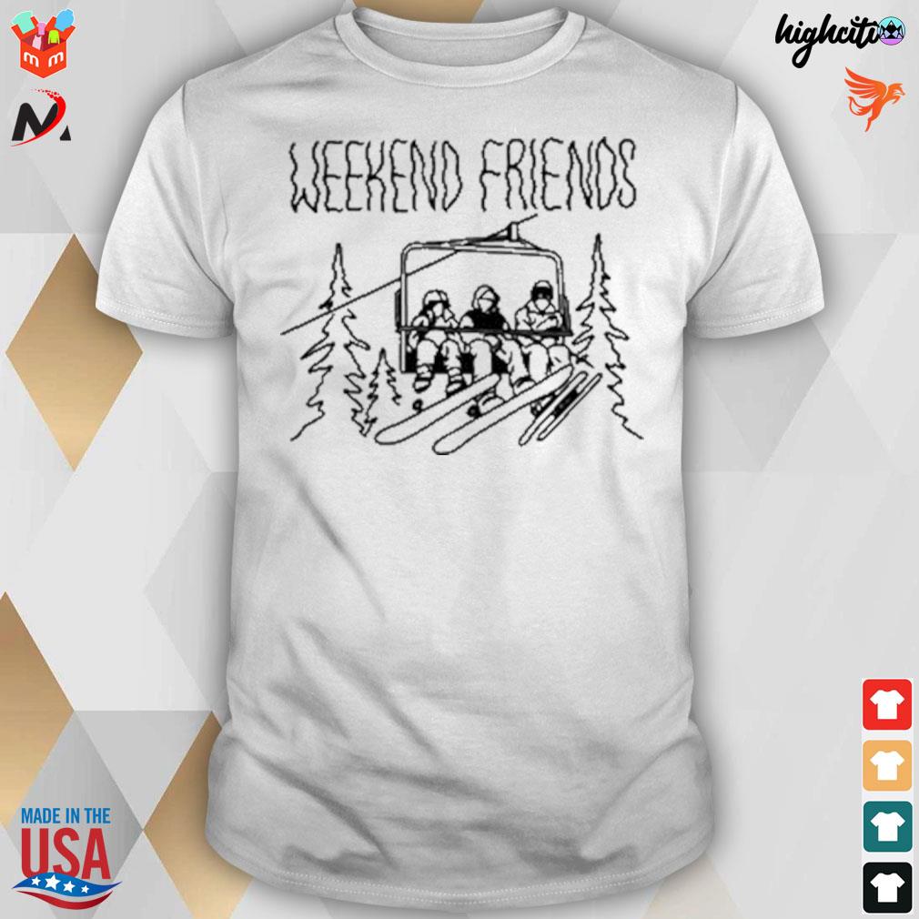 Goth babe weekend friends t-shirt