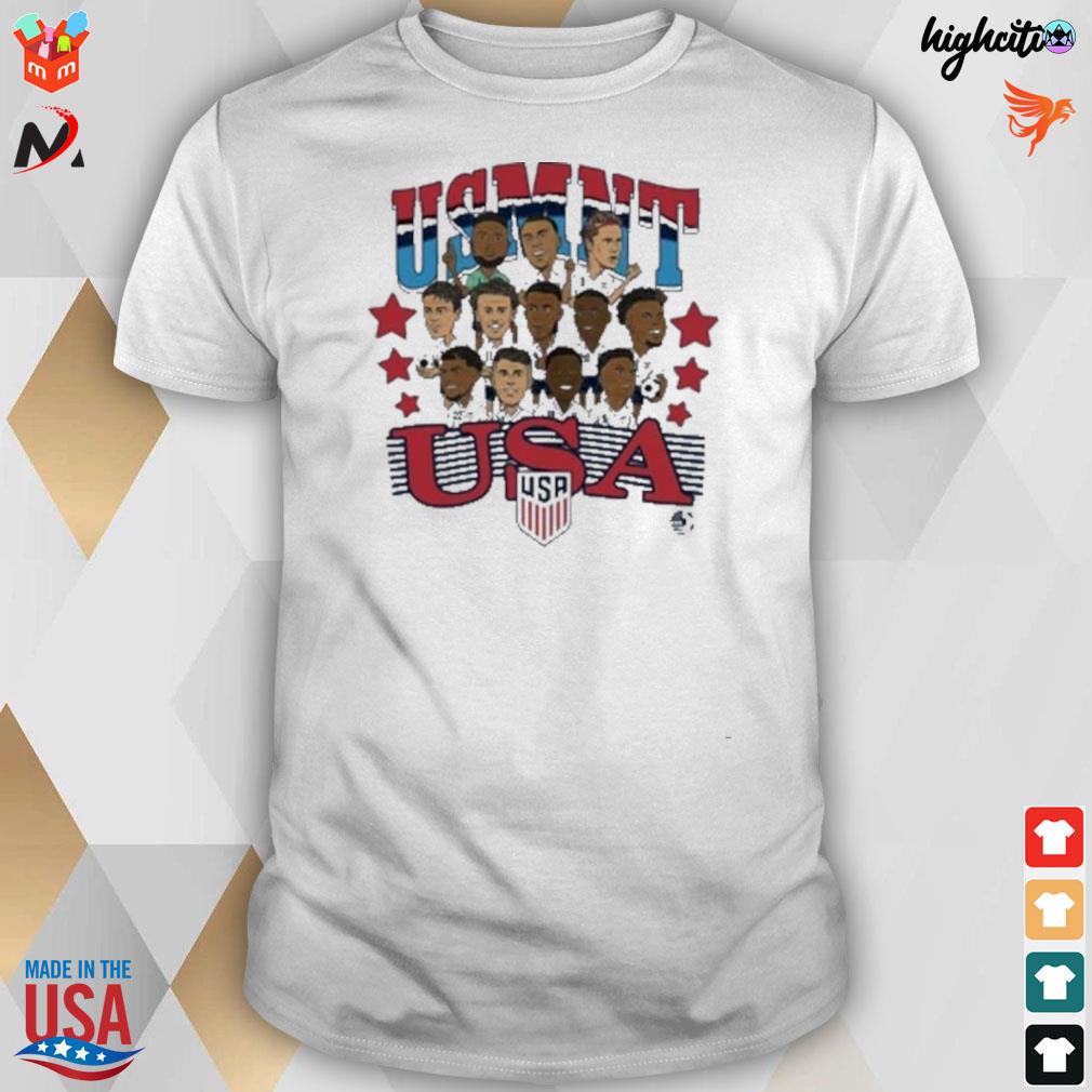 Homage usmnt character USA t-shirt