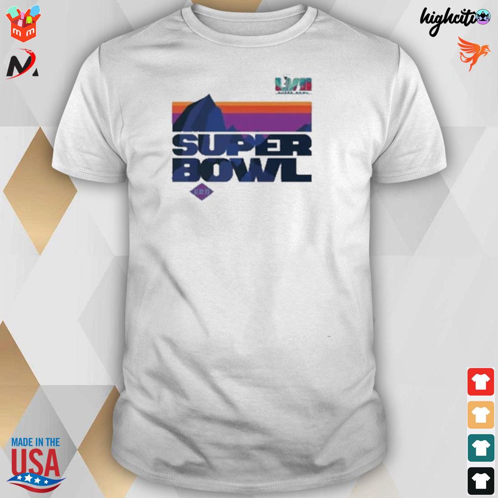 NFL shop super bowl lviI essential heather gray t-shirt