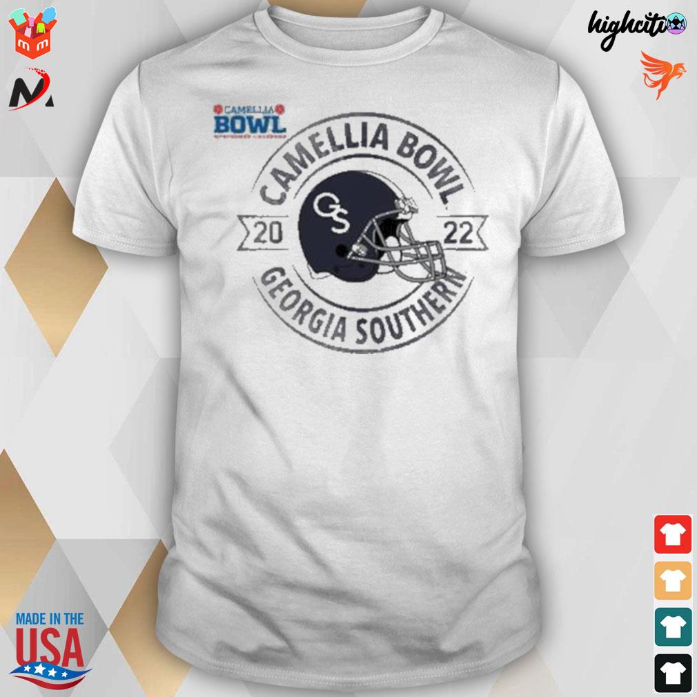 Georgia southern 2022 camellia bowl logo t-shirt