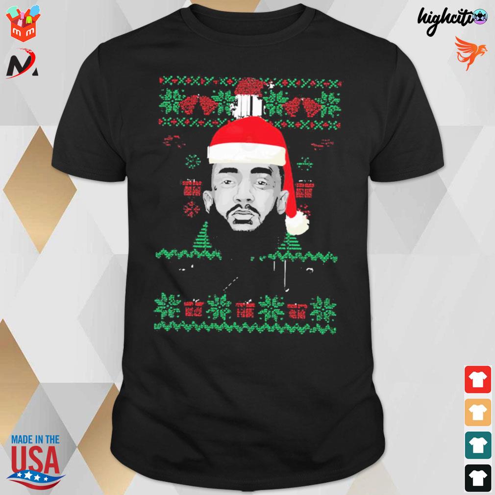 Russell westbrook basketball Christmas ugly sweater t-shirt