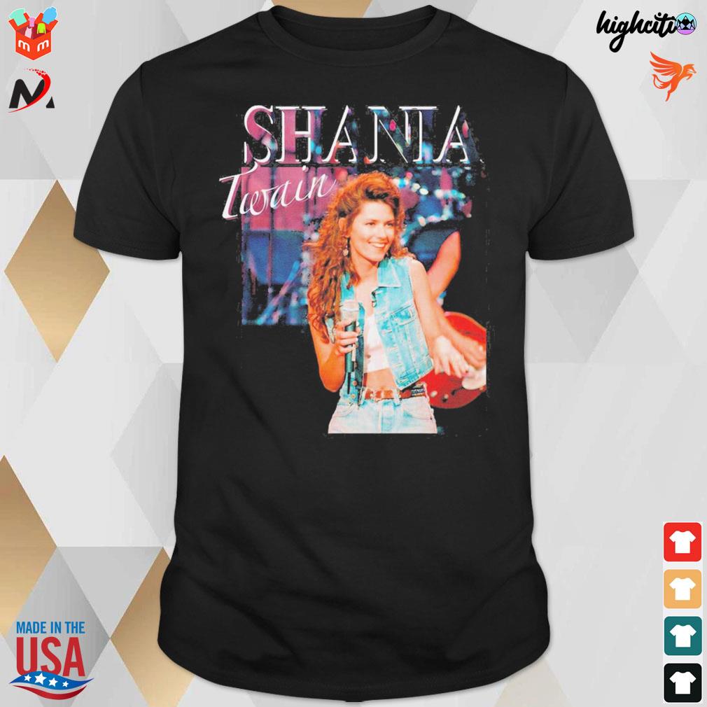 Shania Twain singer music t-shirt