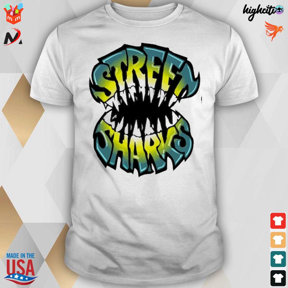 Street sharks logo t-shirt