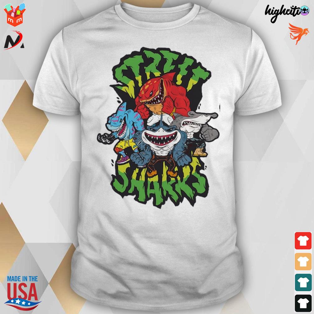 Street sharks t-shirt