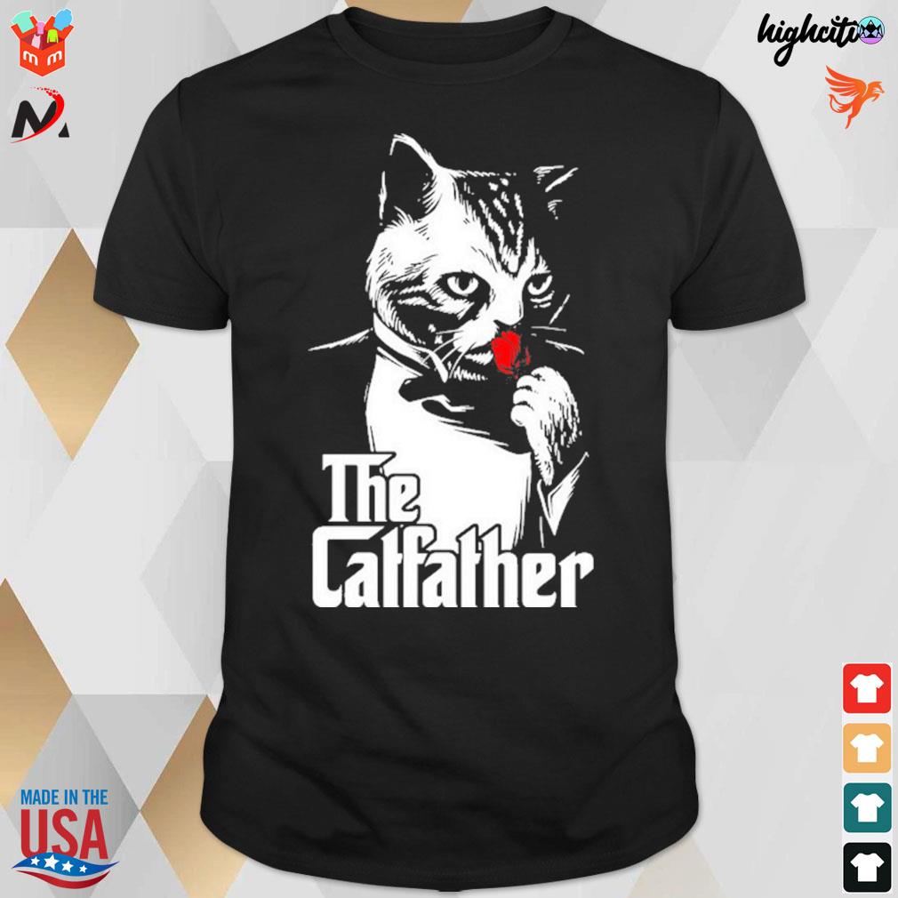 The catfather cat t-shirt