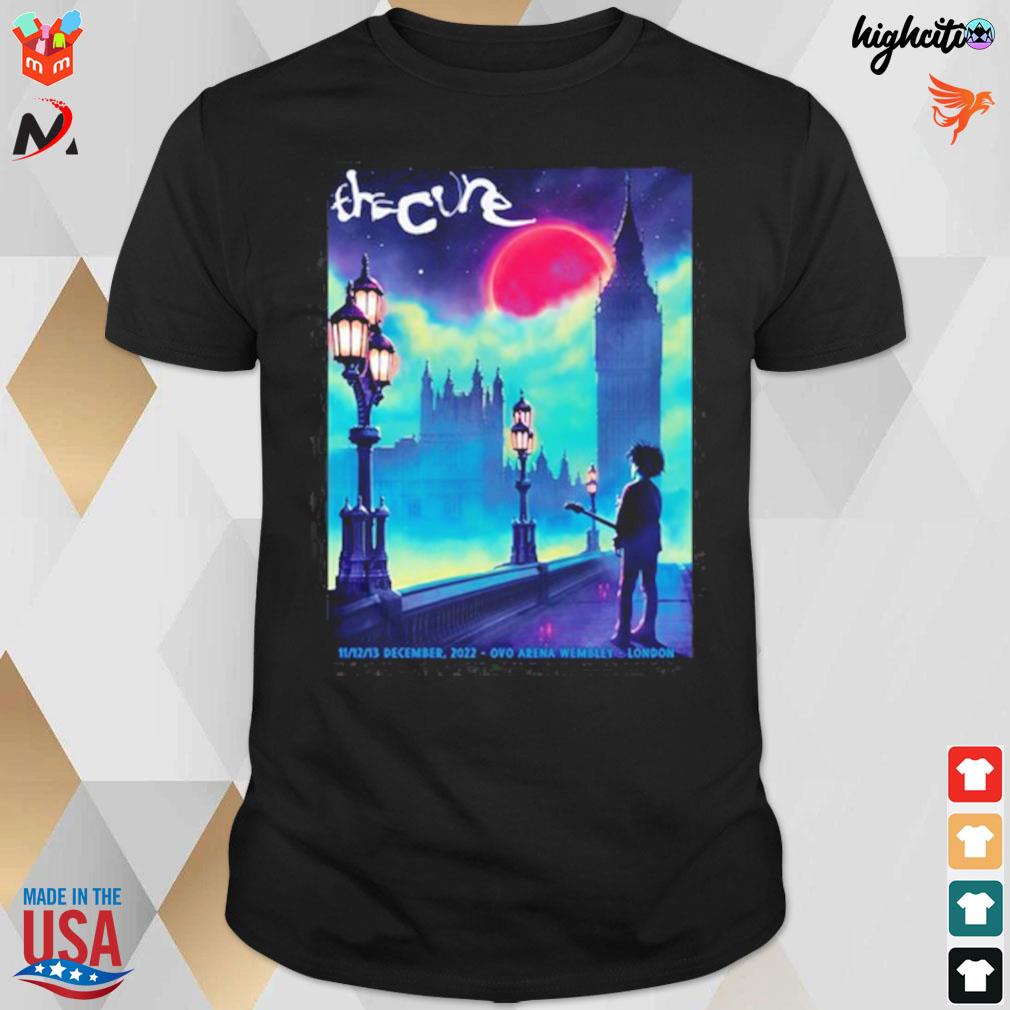 The cure london event red moon t-shirt