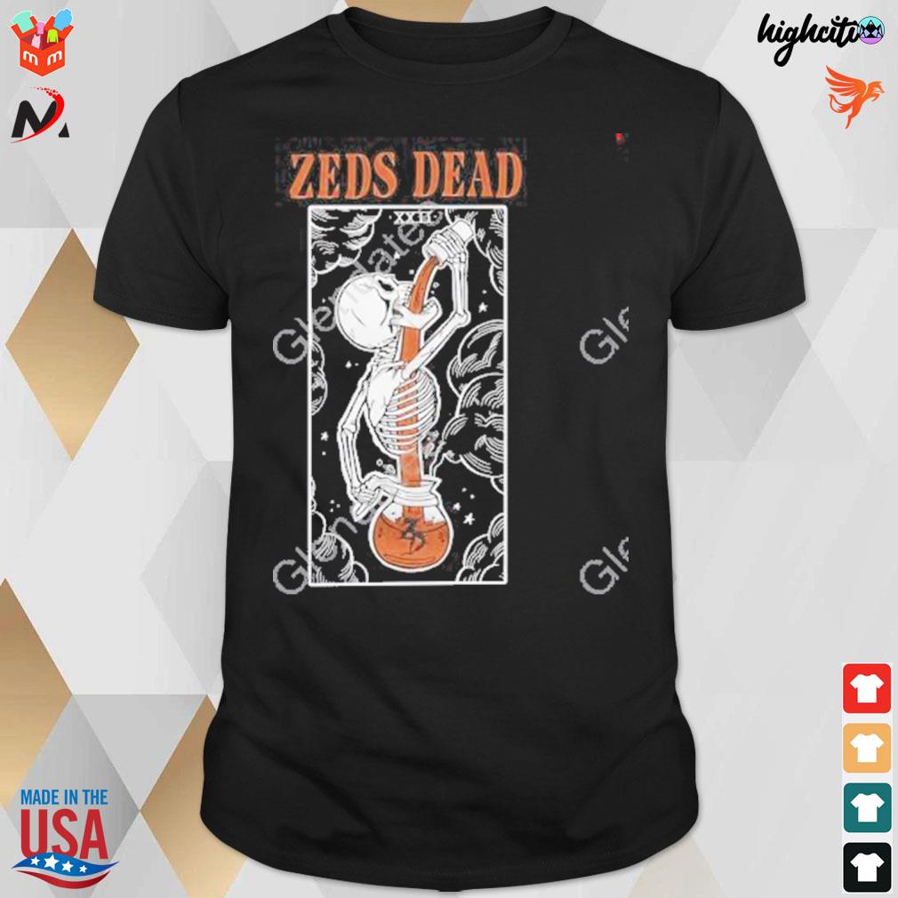 Zeds dead merch coffee tarot t-shirt