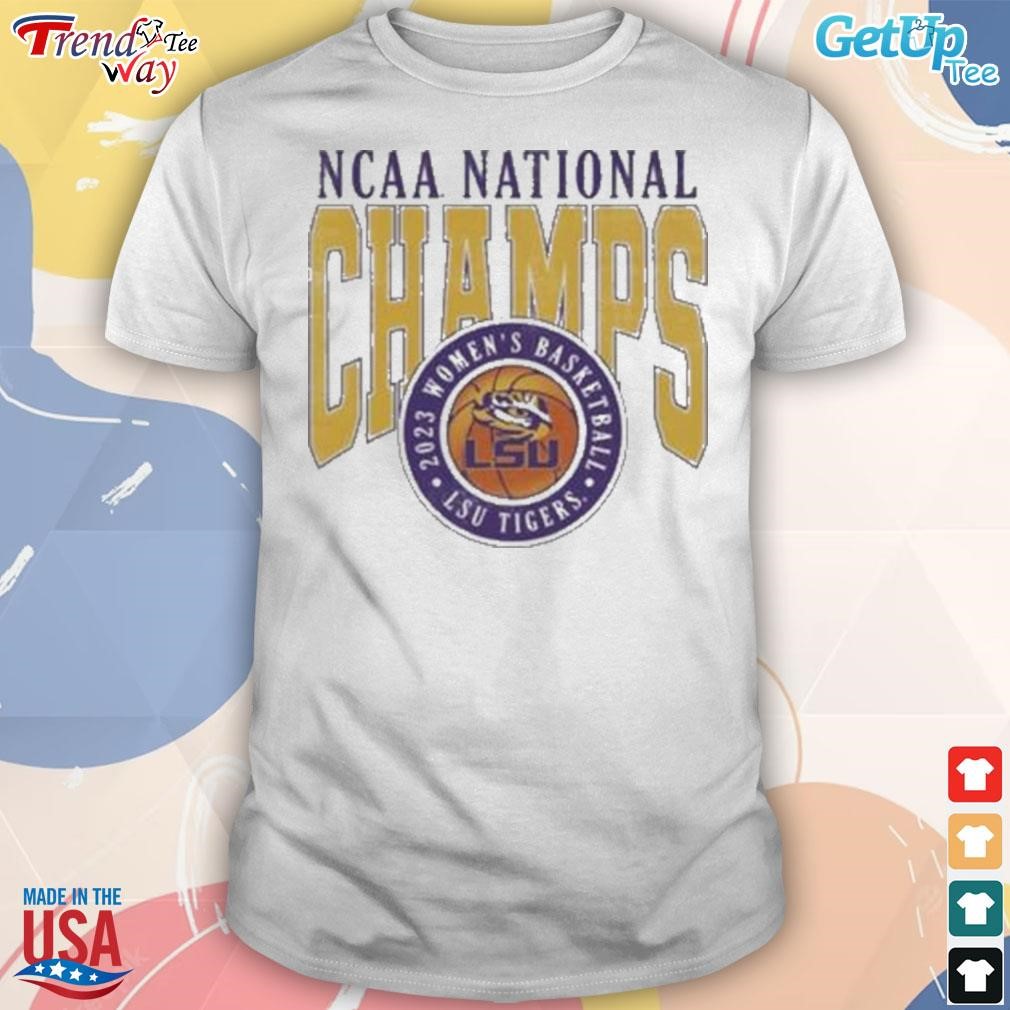 Lsu 2023 women's basketball ncaa national champions t-shirt