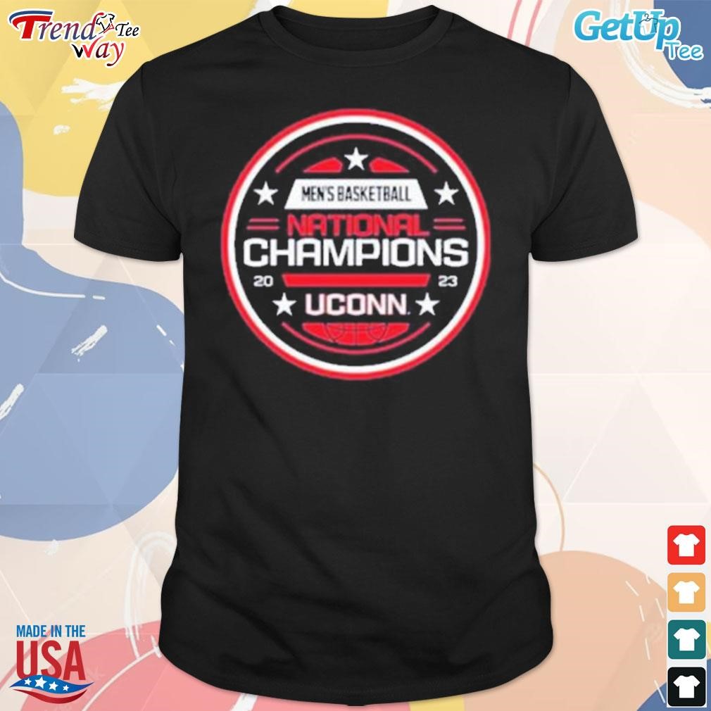 Men's basketball national champions uconn 2023 t-shirt