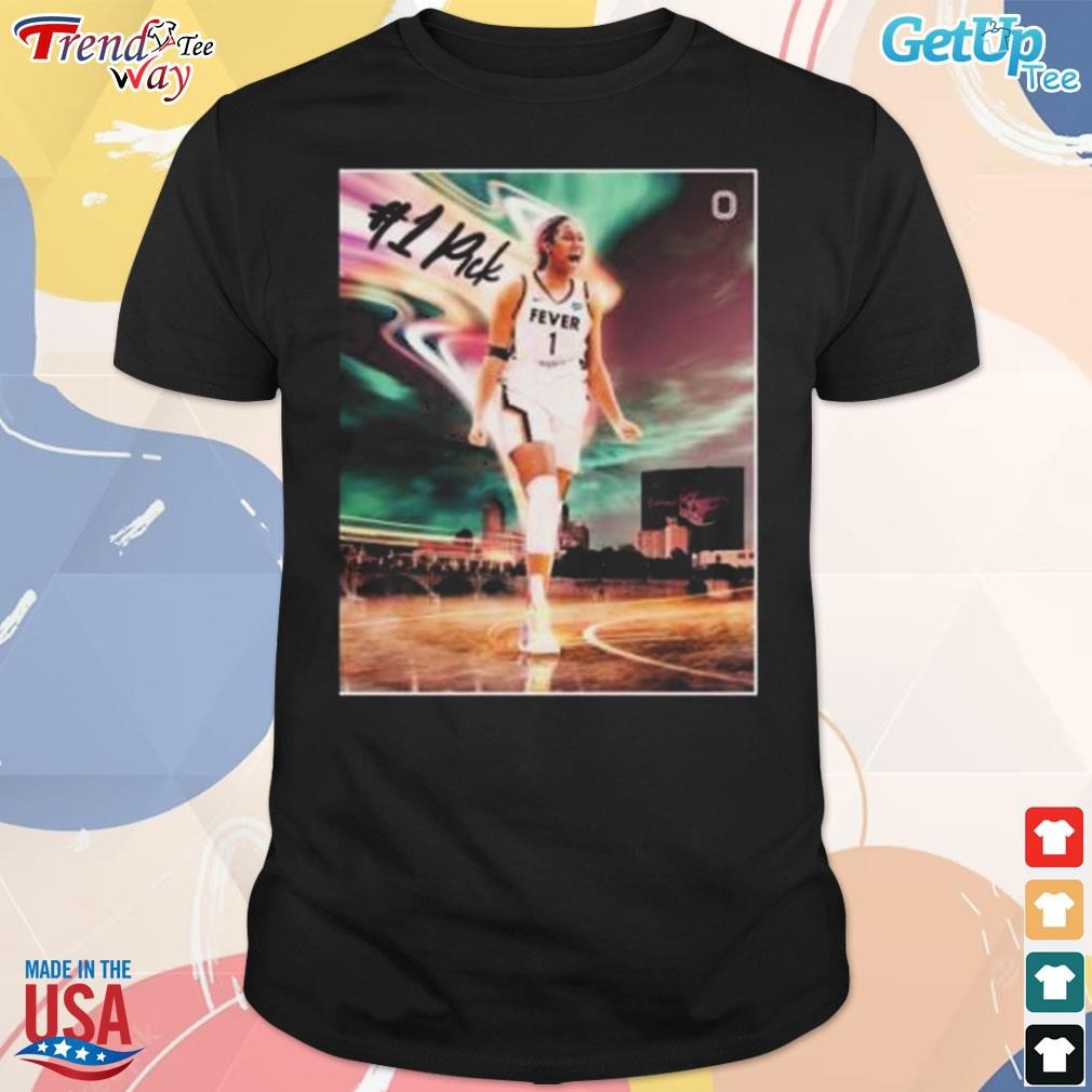 Top the Indiana fever select Aliyah Boston with the first overall pick t-shirt