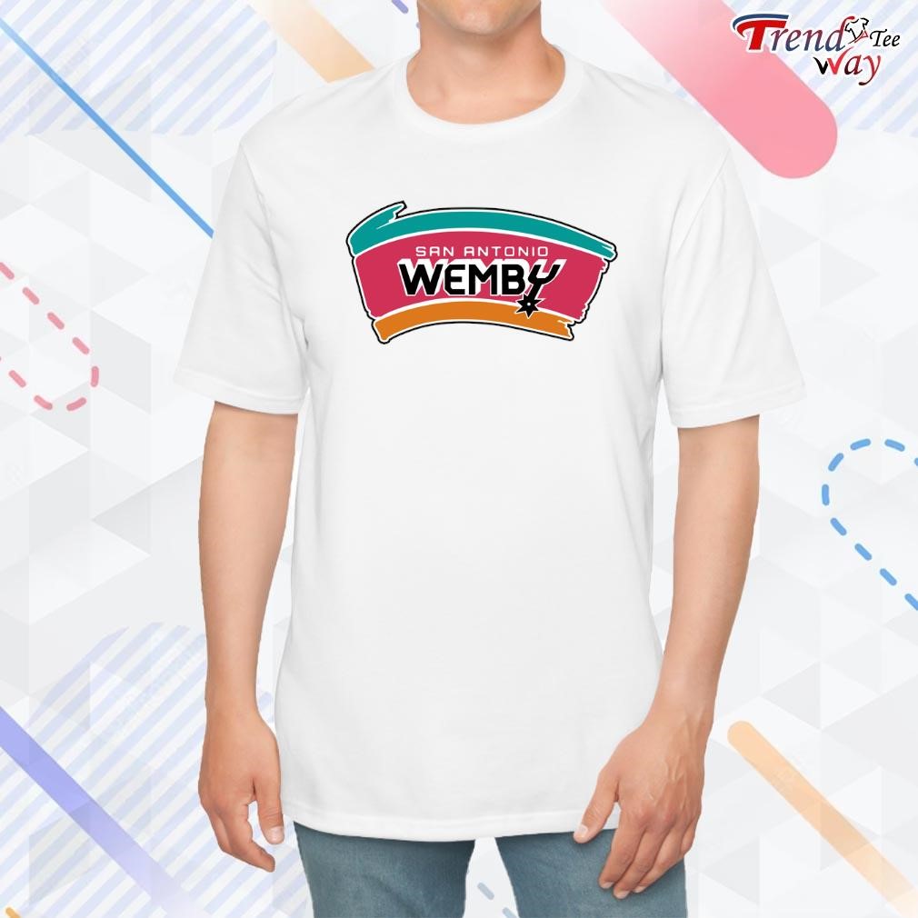 Premium san antonio wemby fan artwork t-shirt